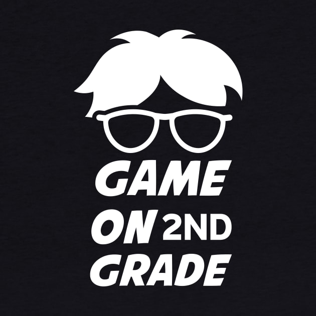 Game on grade 2ND shirt- Back To School-Video Game2nd Grade Level Video Game by CoolFuture